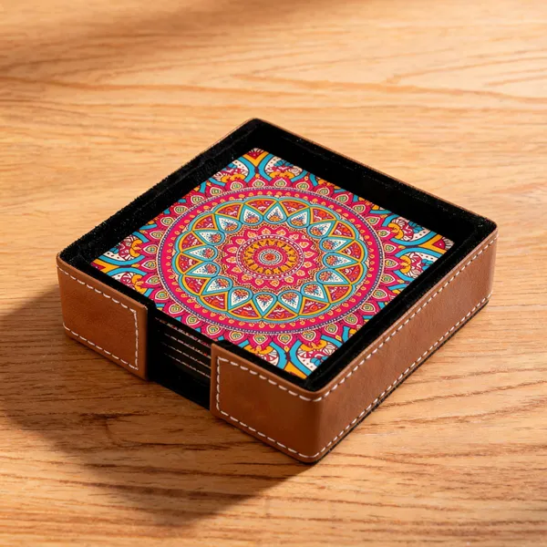 Cork_Pink_Bloom_Printed_Coaster_Set_Of_6
