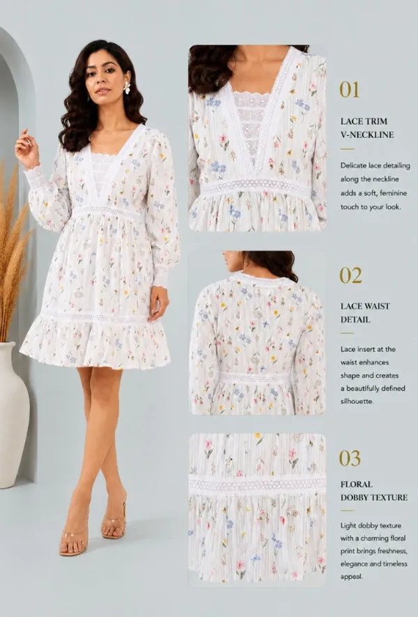 White_Floral_Lace_Insert_Long_Sleeve_Dress