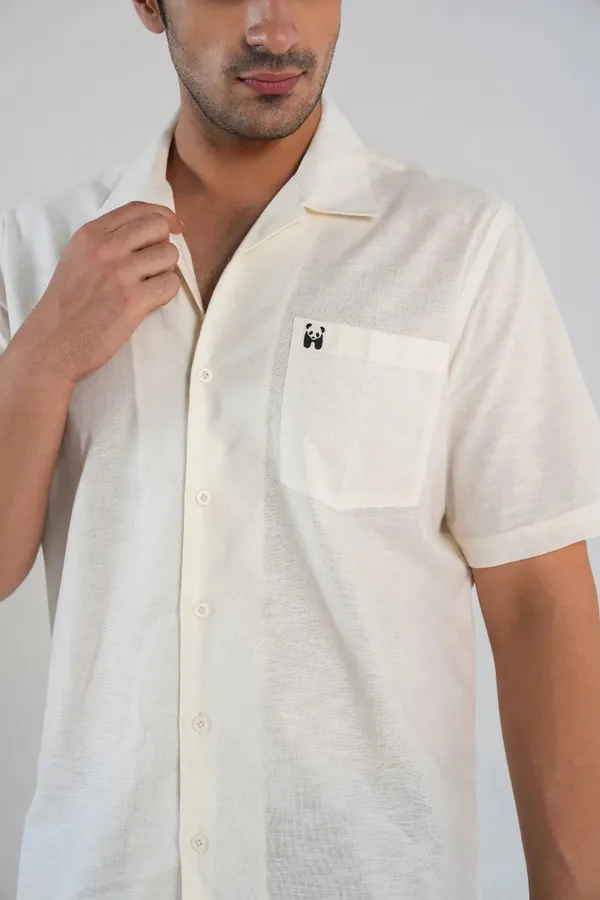 Off-White_Linen_Blend_Oversized_Shirt