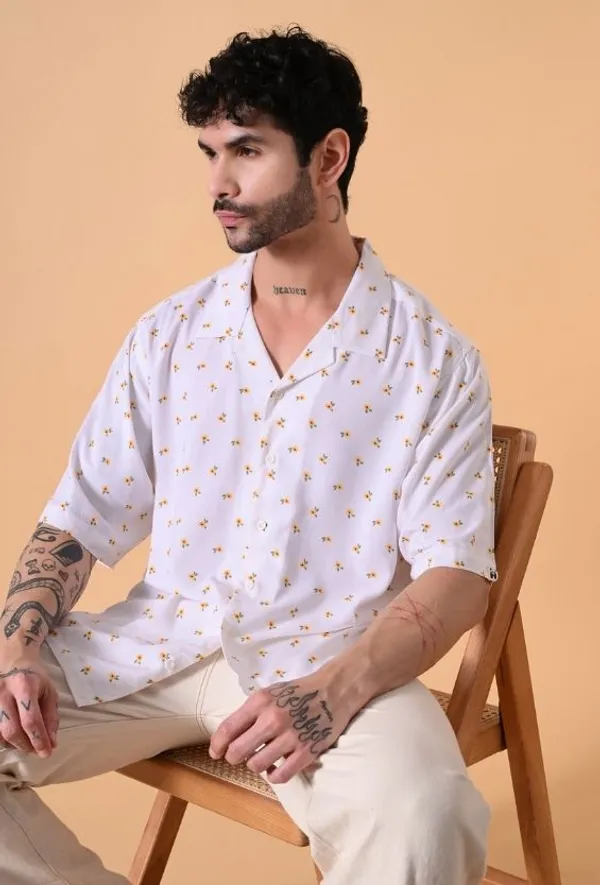 White_Floral_Oversized_Summer_Shirt