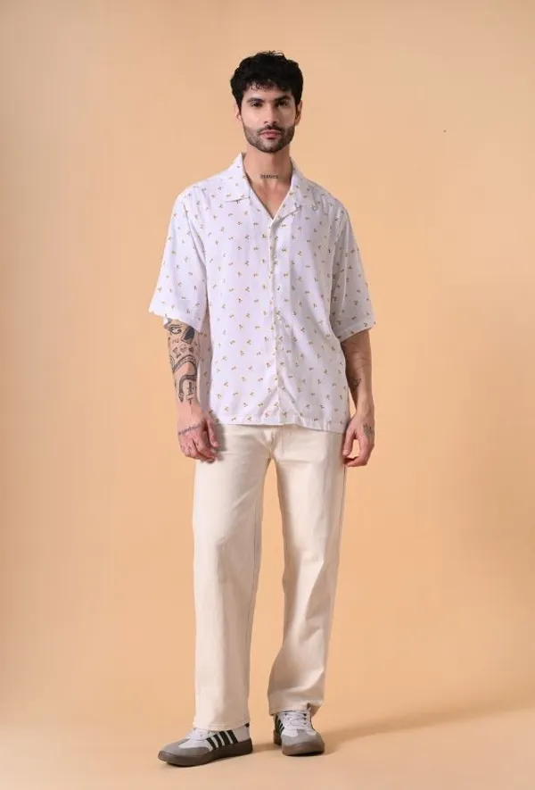 White_Floral_Oversized_Summer_Shirt