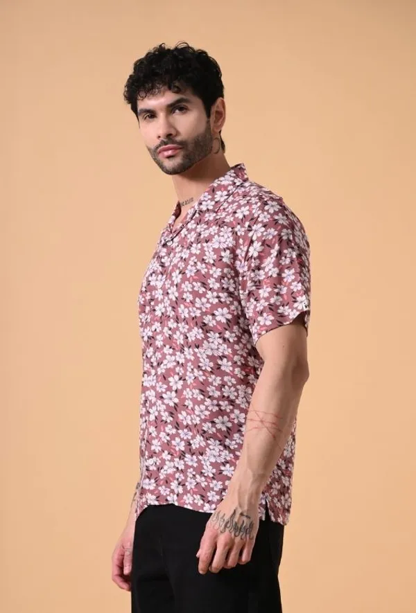 Rust_Bloom_Regular_Fit_Shirt