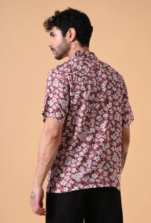 Rust_Bloom_Regular_Fit_Shirt