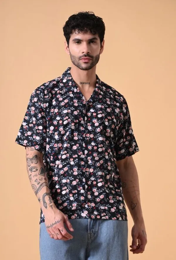 Midnight_Blooms_Regular_Fit_Shirt