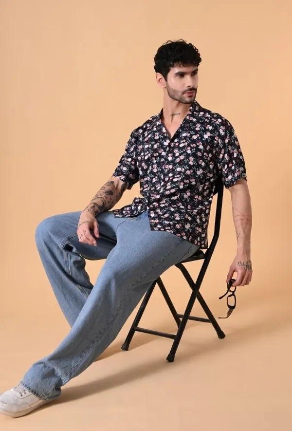 Midnight_Blooms_Regular_Fit_Shirt