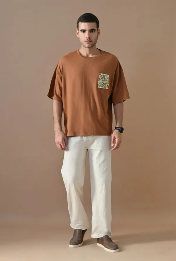 Chocolate_Embroidered_Patch_Oversized_Tee