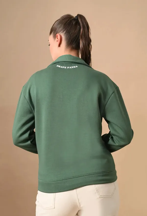 Dark_Green_Puff_Print_Henley_Neck_Sweatshirt