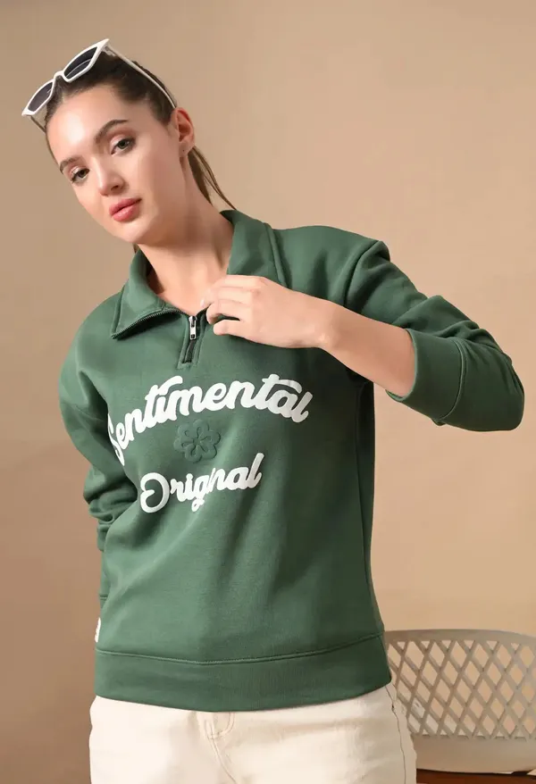 Dark_Green_Puff_Print_Henley_Neck_Sweatshirt
