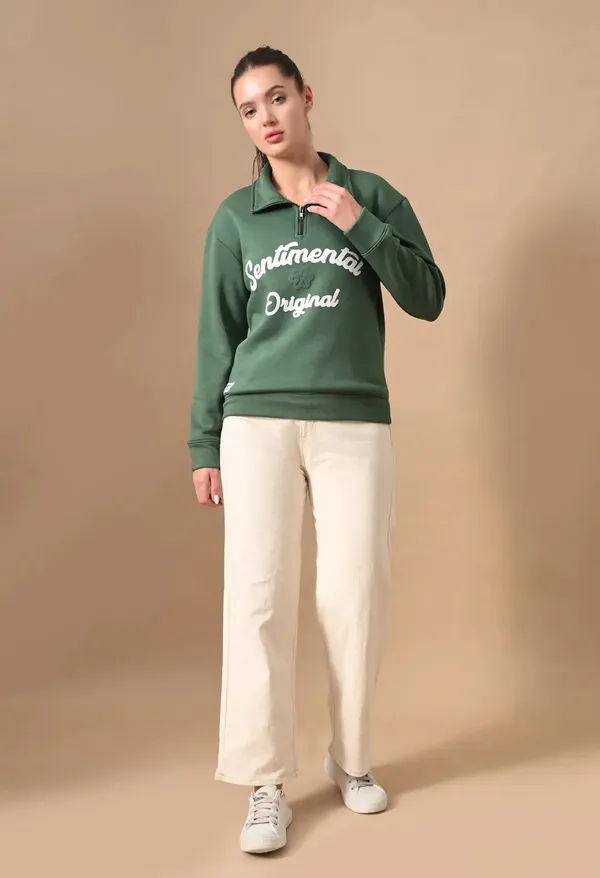 Dark_Green_Puff_Print_Henley_Neck_Sweatshirt