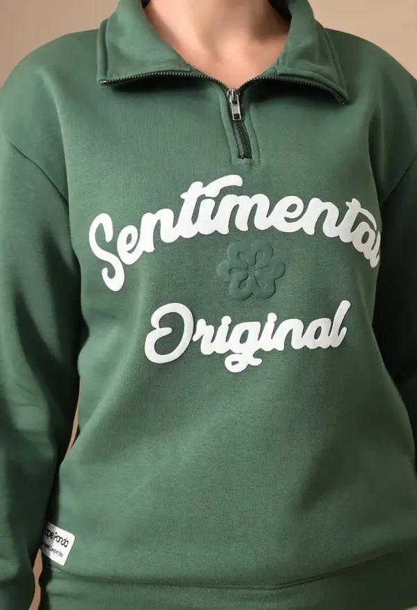 Dark_Green_Puff_Print_Henley_Neck_Sweatshirt