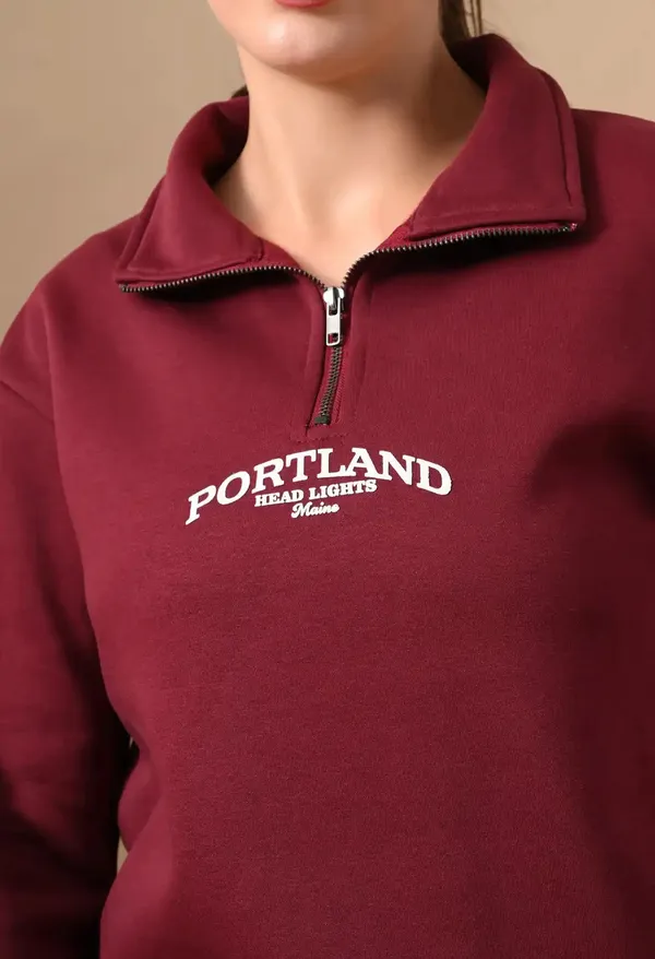 Deep_Red_Henley_Neck_Sweatshirts