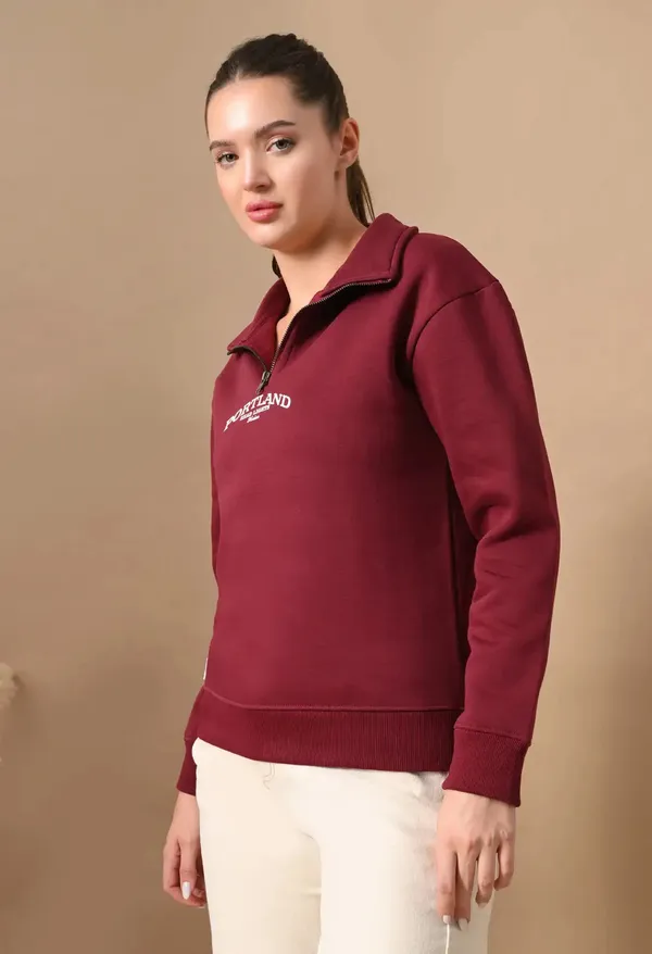 Deep_Red_Henley_Neck_Sweatshirts