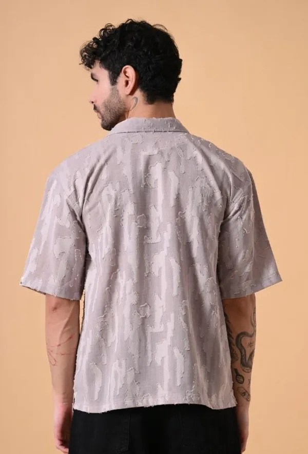 Mauve_Beige_Textured_Oversized_Jacquard_Shirt_For_Men
