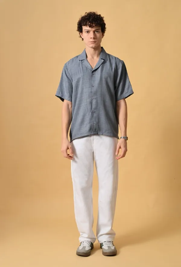 Slate_Blue_Oversized_Resort_Shirt_For_Men