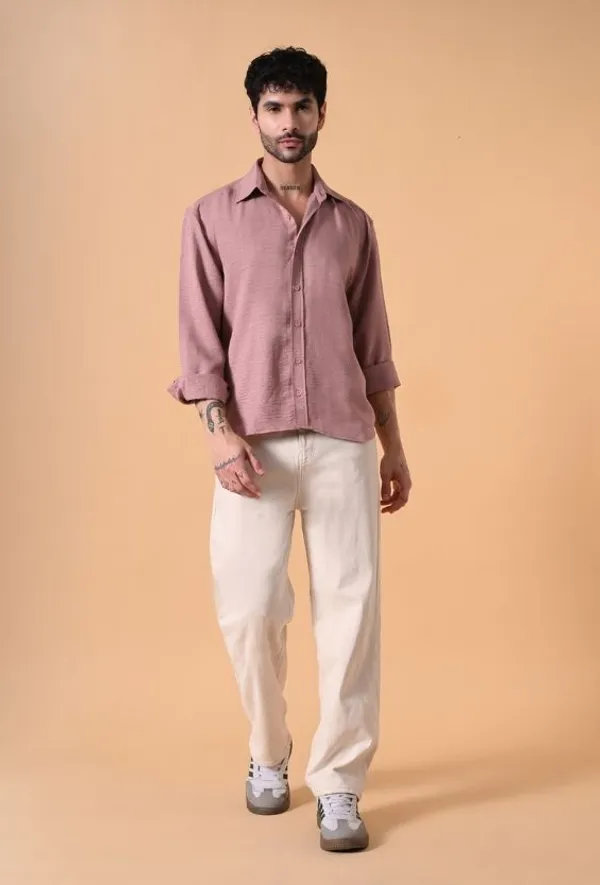 Rosewood_Dust_Relaxed_Fit_Full_Sleeve_Shirt_For_Men