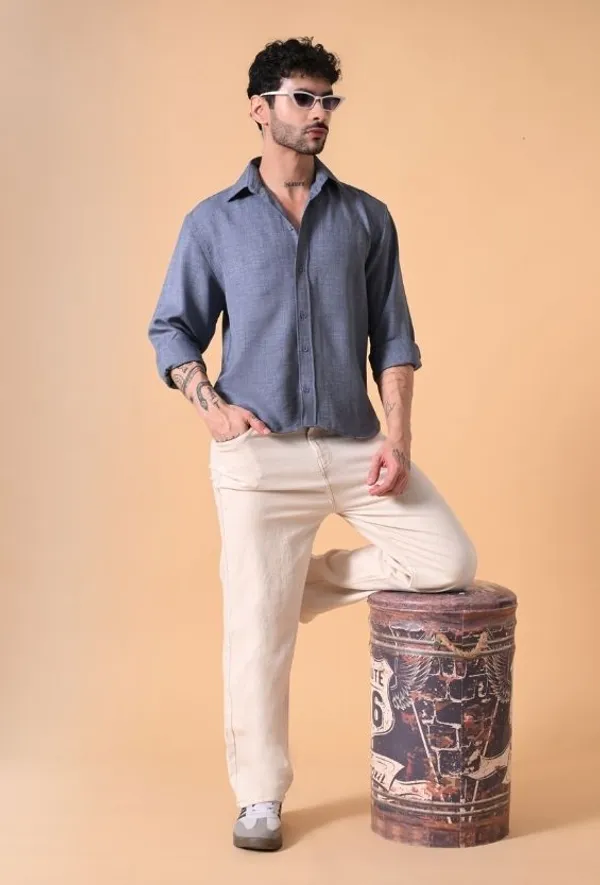 Slate_Blue_Relaxed_Fit_Full_Sleeve_Shirt_For_Men