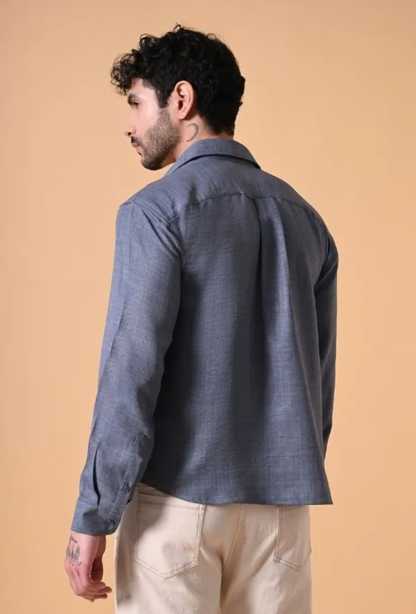 Slate_Blue_Relaxed_Fit_Full_Sleeve_Shirt_For_Men