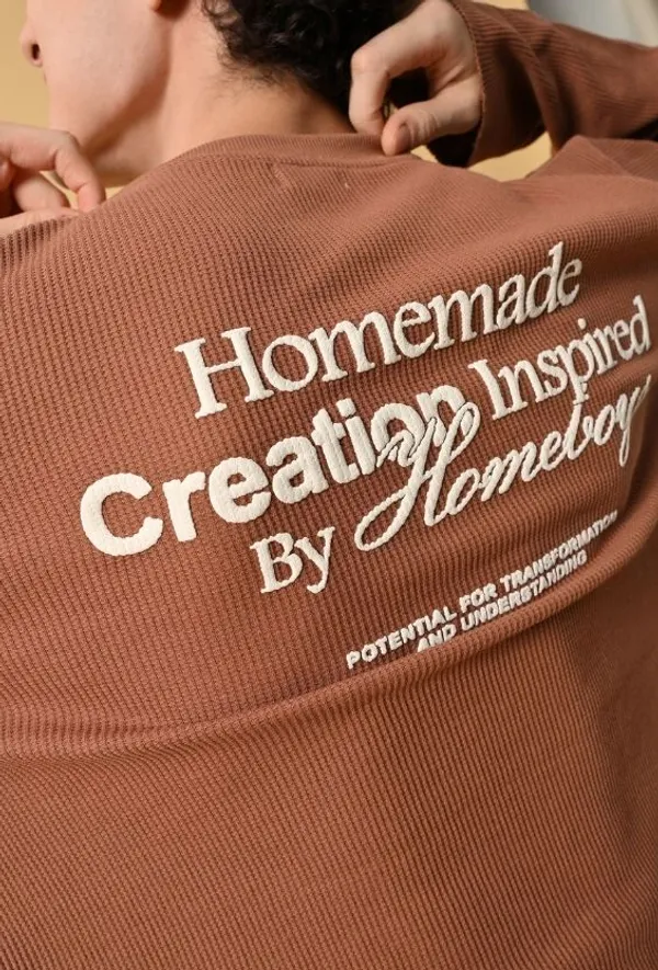 Mocha_Brown_Back_Print_Long_Sleeve_Waffle_T-Shirt