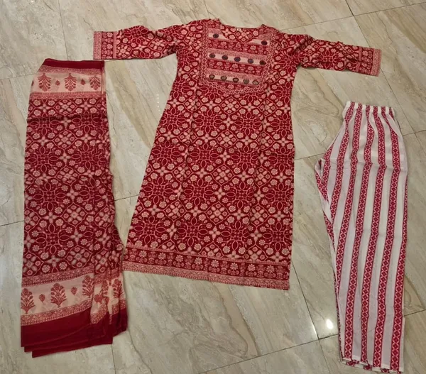 Maroon_Printed_Three_Piece_Kurta_Set_for_Women