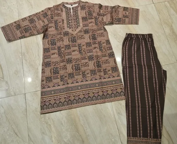 Brown_Printed_Straight_Kurta_Set_for_Women