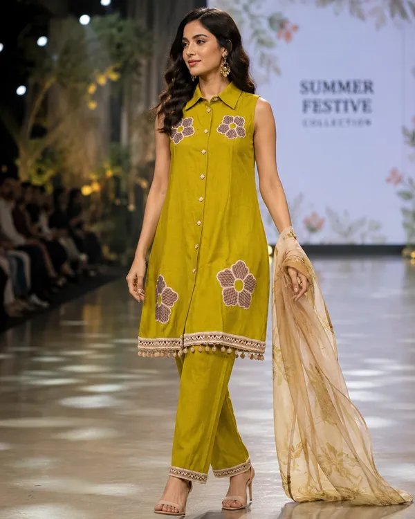Mustard_Embroidered_Straight_Kurta_Set_for_Women
