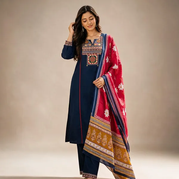 Navy_Blue_Cotton_Straight_Printed_Kurta_Set_With_Dupatta_For_Women