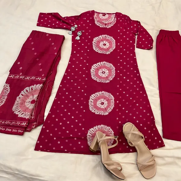 Pink_Cotton_Straight_Printed_Kurta_Set_For_Women