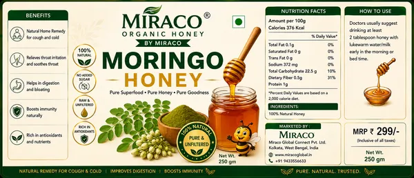 Miraco_Moringa_Honey_250_Gms