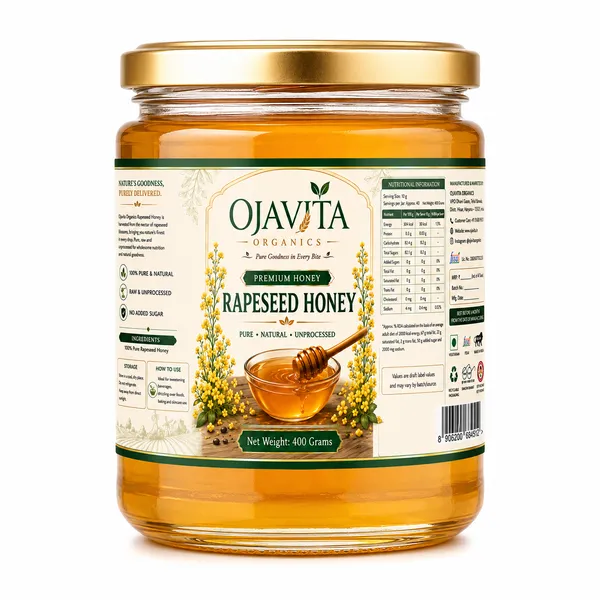 Premium_And_Organic_Rapeseed_Flower_Nectar_Honey_400_G