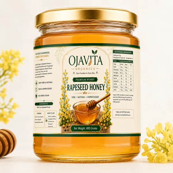 Premium_And_Organic_Rapeseed_Flower_Nectar_Honey_400_G