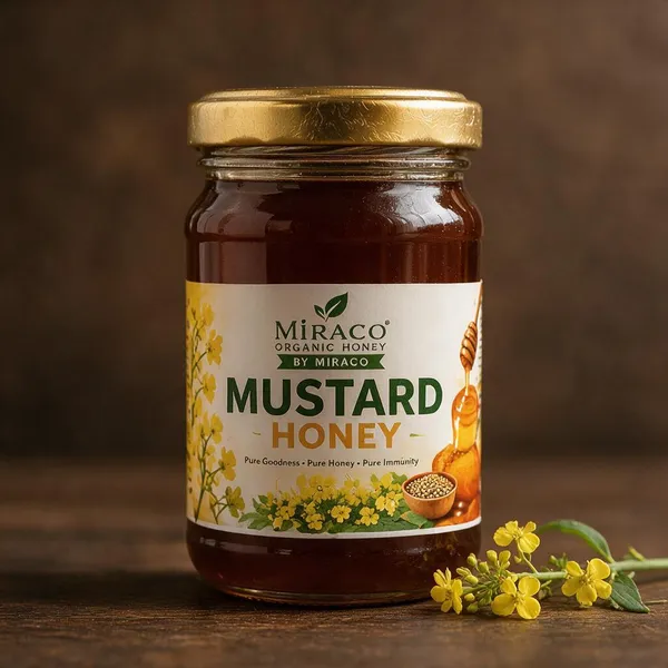 Miraco_Organic_Mustard_Honey_250_Gms