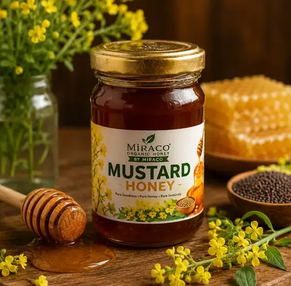 Miraco_Organic_Mustard_Honey_250_Gms
