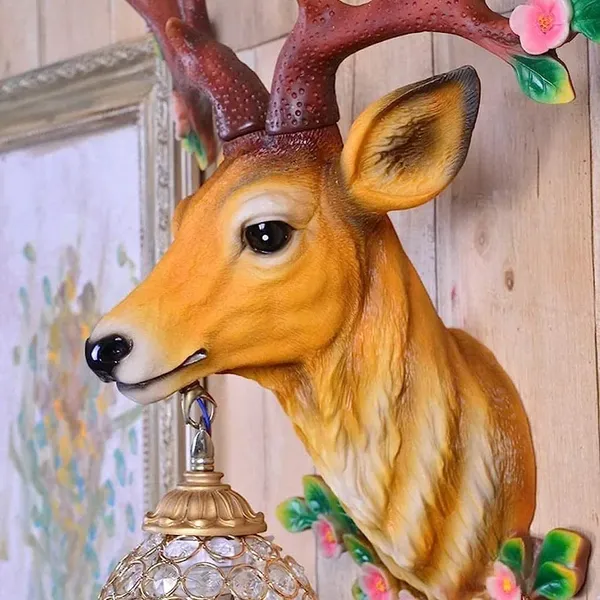 Deer_Head_Wall_Sconce_Lamp