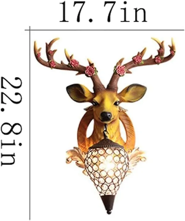 Deer_Head_Wall_Sconce_Light