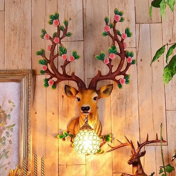 Wall_Mounted_Deer_Head_Sconce_Light