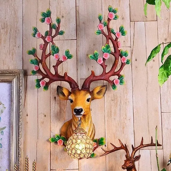 Wall_Mounted_Deer_Head_Sconce_Light