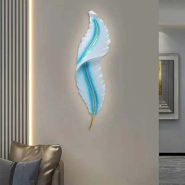 Leaf_Feather_Wall_Sconce_Light