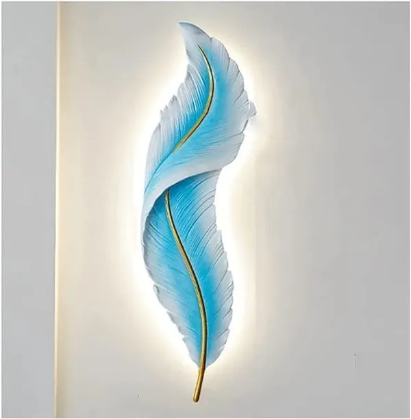 Leaf_Feather_Wall_Sconce_Light