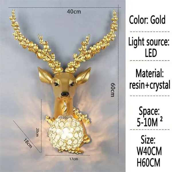 Deer_Head_Wall_Sconce_Lamp