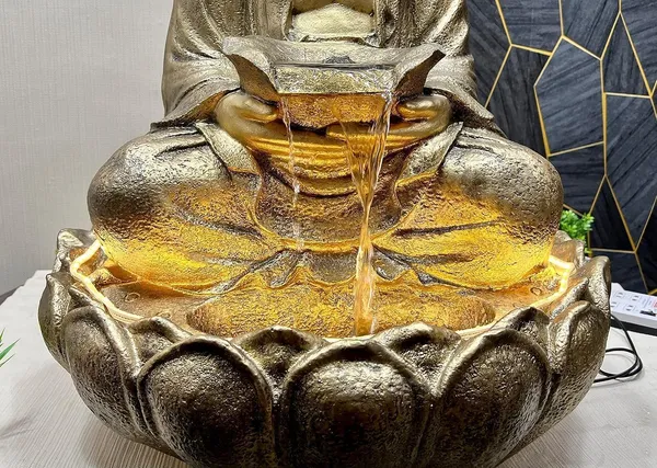 Fibreglass_Lotus_Buddha_Water_Fountain