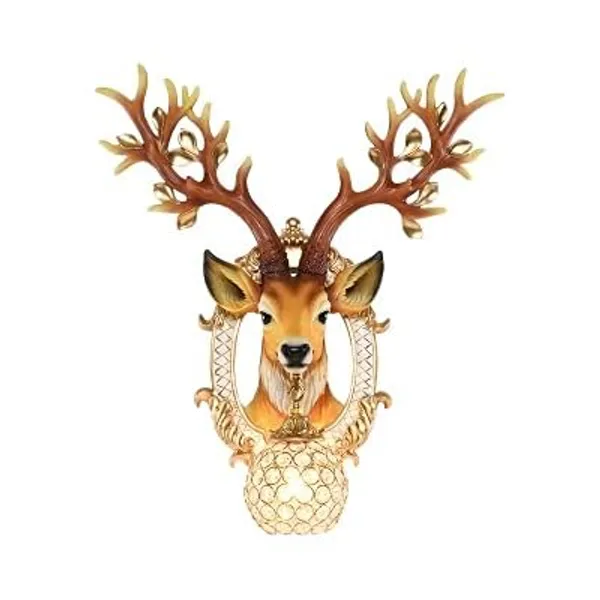 Deer_Head_Wall_Mounted_Lamp