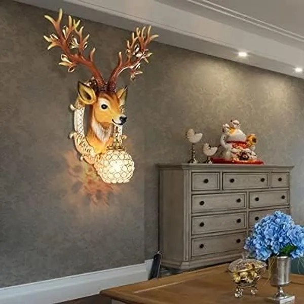 Deer_Head_Wall_Mounted_Lamp