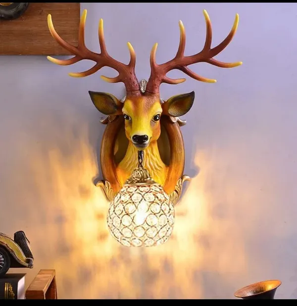 Deer_Head_Wall_Sconce_Light