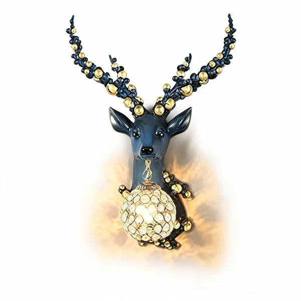 Deer_Head_Wall_Mounted_Decorative_Sconce_Light