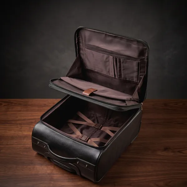 Black_Textured_Rolling_Suitcase_for_Travellers