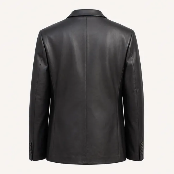 Black_Leather_Regular_Fit_Blazer_for_Men