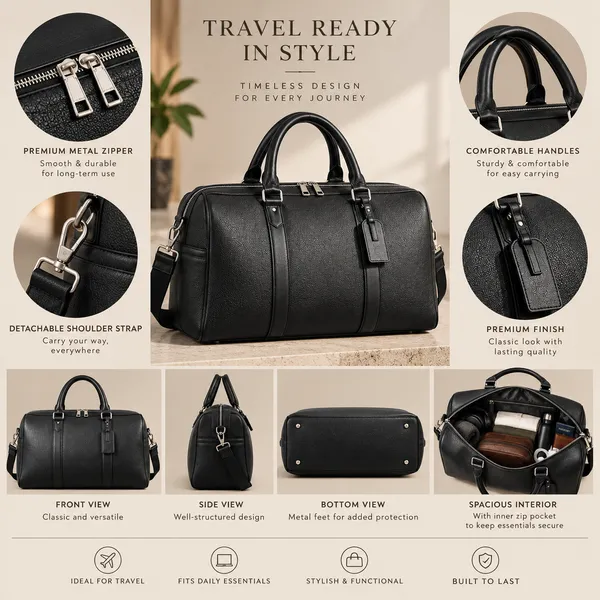 Black_Textured_Travel_Duffel_Bag_for_Men