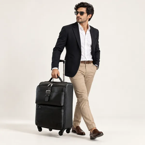 Black_Textured_Trolley_Suitcase_for_Travellers