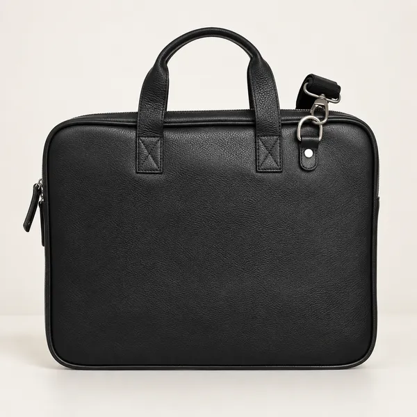 Black_Textured_Laptop_Briefcase_for_Work_And_Travel