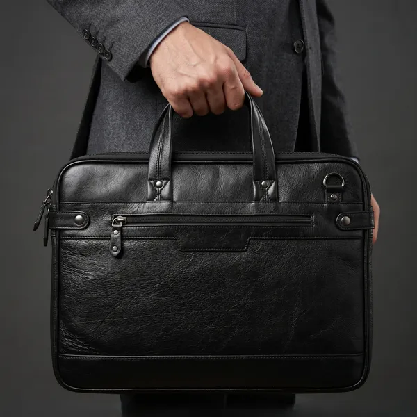 Black_Faux_Leather_Briefcase_for_Men